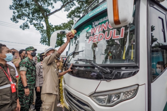 Pemkab Subang dan Wings Peduli Dukung Vaksinasi Anak dengan Roadshow Vaccination Bus