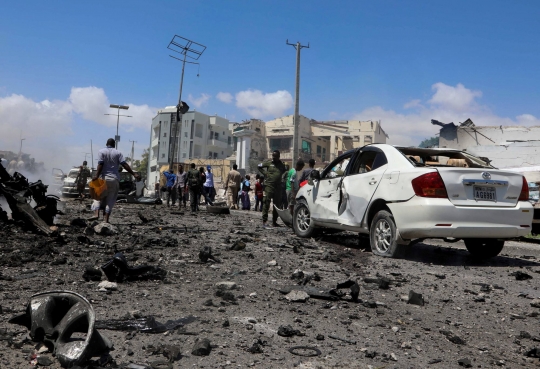 Delapan Orang Tewas Dalam Bom mobil di Somalia
