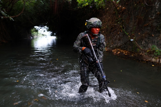 Melihat Latihan Keras Calon Pasukan Elit Marinir Taiwan