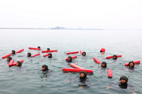 Melihat Latihan Keras Calon Pasukan Elit Marinir Taiwan