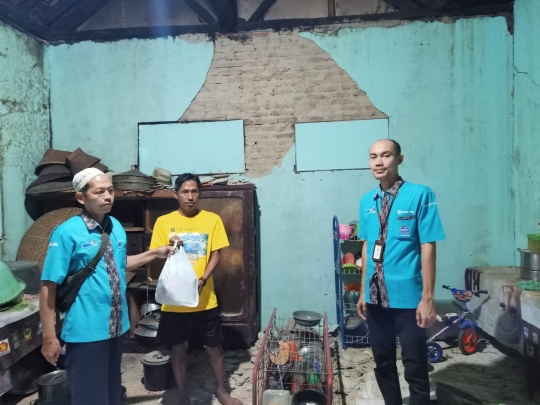 BRI Peduli Salurkan Bantuan Tanggap Bencana Gempa Banten