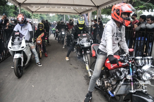 Ratusan Pembalap Ramaikan Street Race Ancol