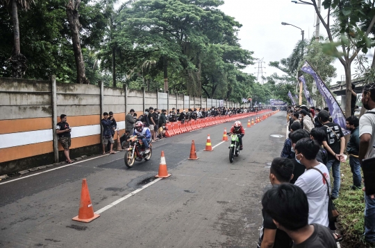 Ratusan Pembalap Ramaikan Street Race Ancol