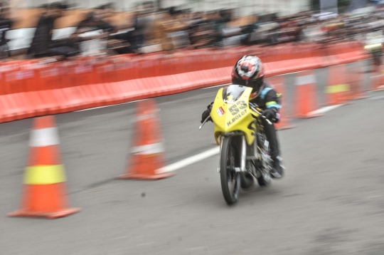 Ratusan Pembalap Ramaikan Street Race Ancol