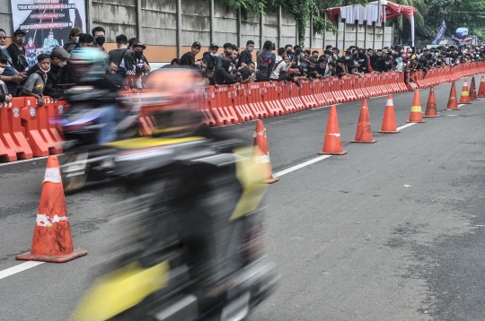 Ratusan Pembalap Ramaikan Street Race Ancol