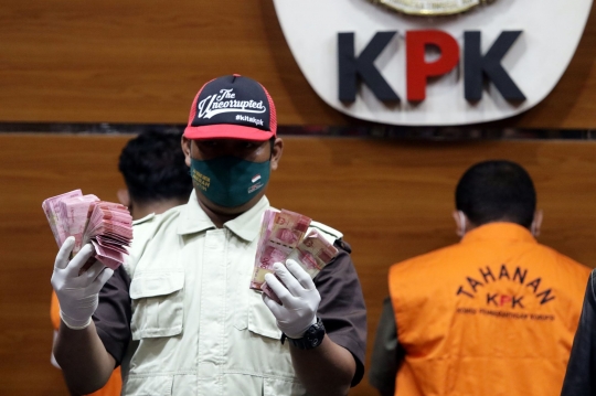 Barang Bukti OTT Bupati Langkat Senilai Rp786 juta