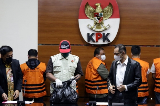 Barang Bukti OTT Bupati Langkat Senilai Rp786 juta