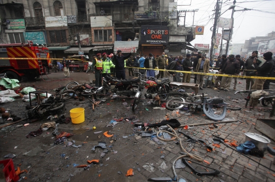 Ledakan Bom Guncang Pasar Pakistan, Tiga Orang Tewas dan Puluhan Terluka