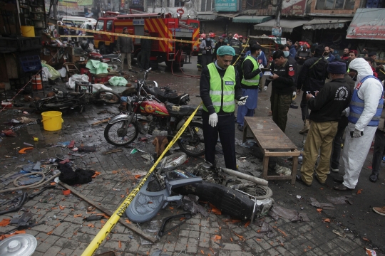 Ledakan Bom Guncang Pasar Pakistan, Tiga Orang Tewas dan Puluhan Terluka