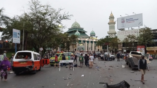 Foto Kondisi Kendaraan Akibat Kecelakaan Maut di Balikpapan