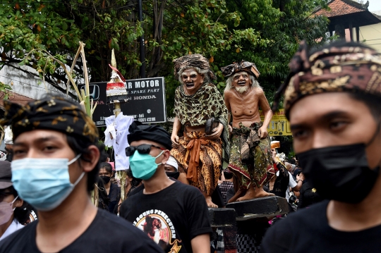 Upacara Ngaben Raja Pemecutan XI di Bali