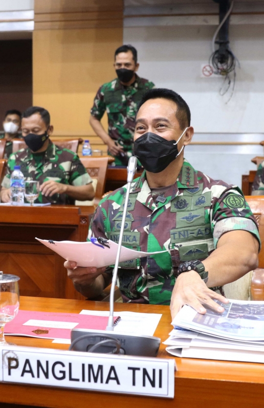 Raker Panglima TNI dengan Komisi I DPR