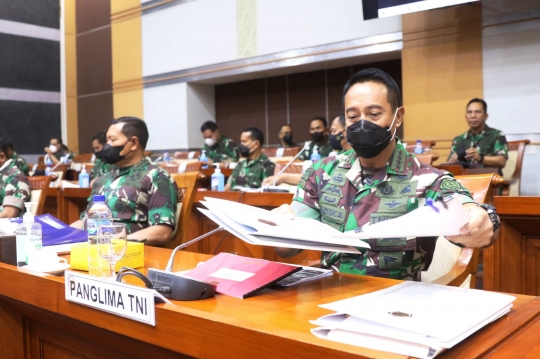 Raker Panglima TNI dengan Komisi I DPR