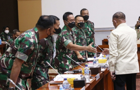Raker Panglima TNI dengan Komisi I DPR