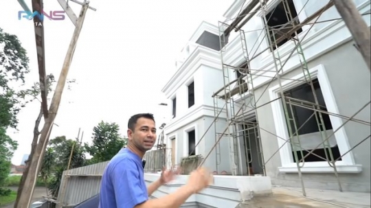 Segera Rampung, Ini 5 Potret Rumah Baru Raffi Ahmad yang Mewah 3 Lantai