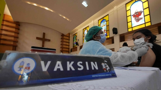 Gereja HKBP Menteng Menyediakan Layanan Vaksinasi Booster