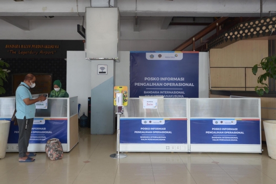 Suasana Bandara Halim Perdanakusuma yang Ditutup untuk Revitalisasi