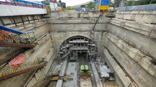 Menengok Terowongan Jalur Kereta Cepat Jakarta-Bandung