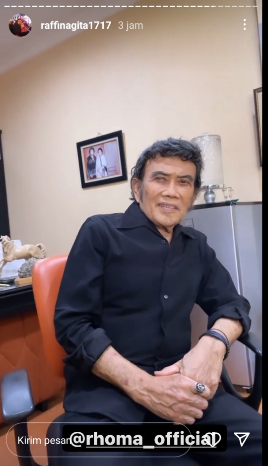 Potret Raffi Ahmad Berkunjung ke 'Istana' Raja Dangdut Rhoma Irama