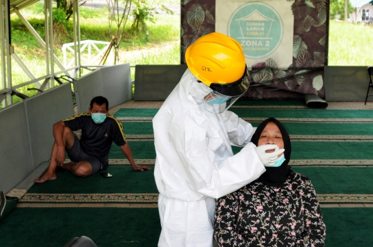 Pasien di Rumah Lawan Covid Tangerang Selatan Melonjak 100 Persen