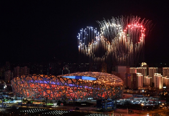 Meriahnya Upacara Pembukaan Olimpiade Musim Dingin 2022 di Beijing