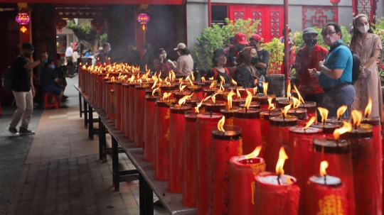 Tur Pecinan Jakarta di Vihara Toasebio