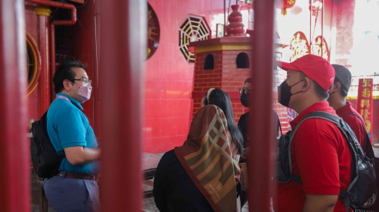 Tur Pecinan Jakarta di Vihara Toasebio