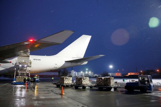 Senjata AS Terus Berdatangan Bantu Ukraina Mengantisipasi Invasi Rusia