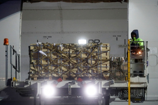 Senjata AS Terus Berdatangan Bantu Ukraina Mengantisipasi Invasi Rusia