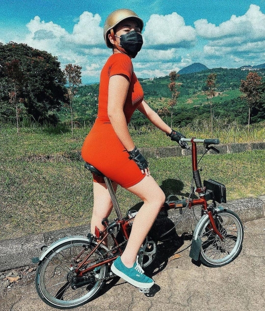 5 Potret Kece Amanda Manopo Saat Olahraga, Pamer Body Goals Banjir Pujian
