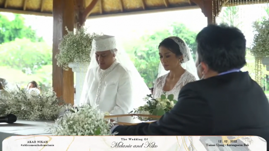 Jadi Pasangan Suami Istri, Ini 7 Momen Bahagia Pernikahan Melanie Putria dan Aldico