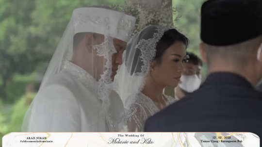 Jadi Pasangan Suami Istri, Ini 7 Momen Bahagia Pernikahan Melanie Putria dan Aldico