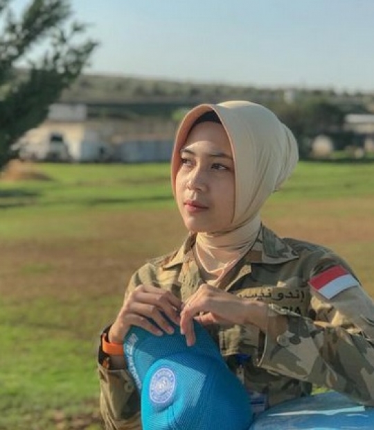 Cantik & Anggun, Prestasi TNI Wanita ini Tak Sembarangan, Dapat Medali PBB