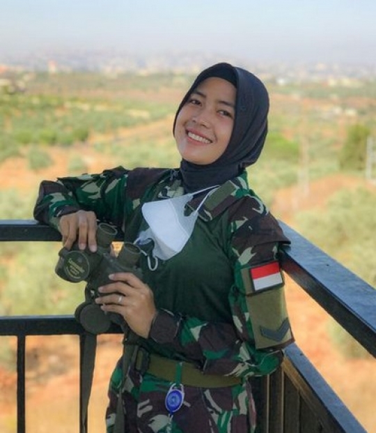 Cantik & Anggun, Prestasi TNI Wanita ini Tak Sembarangan, Dapat Medali PBB