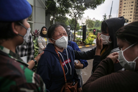 Duka Warnai Pelepasan Nakes Wisma Atlet yang Meninggal karena Covid-19