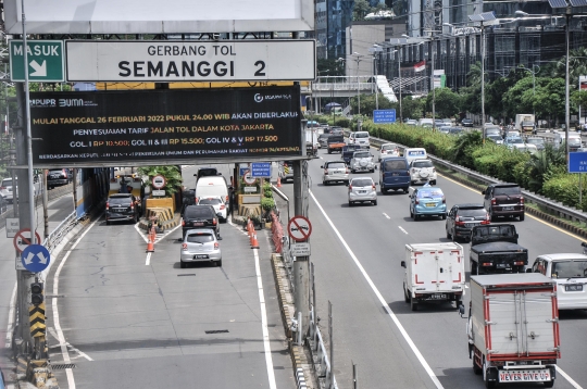 Mulai 26 Februari Tarif Tol Dalam Kota Naik