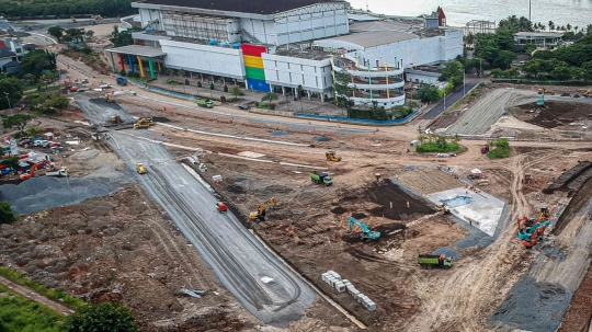 Menengok Progres Pembangunan Jakarta International E-Prix Circuit