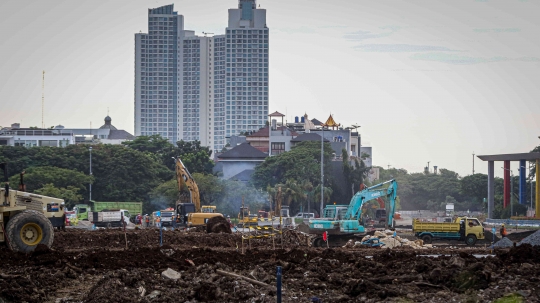 Menengok Progres Pembangunan Jakarta International E-Prix Circuit