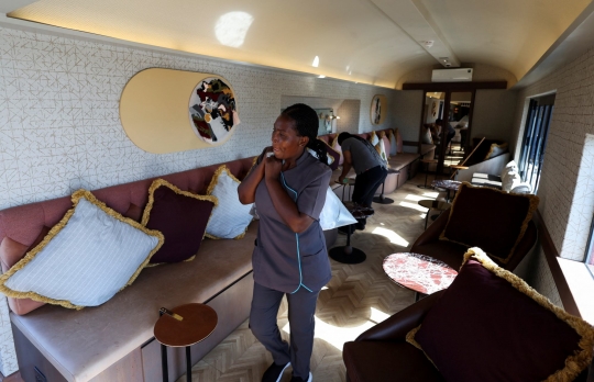 Sensasi Menginap di Hotel Kereta Berusia 100 tahun di Afrika