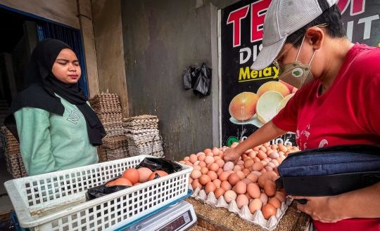 Harga Telur Kembali Naik