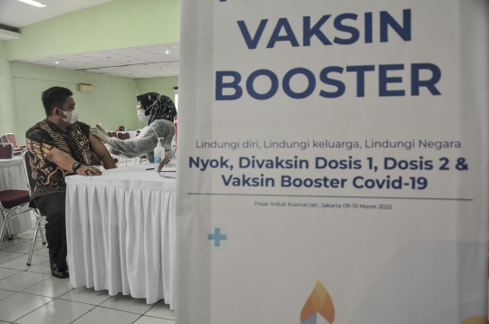 Capaian Vaksinasi Booster di Jakarta Masih Rendah