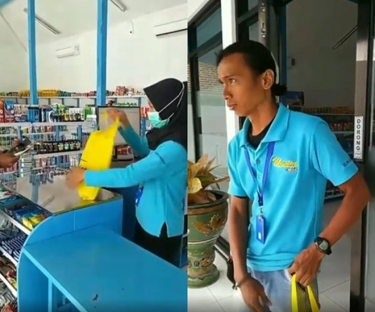 Potret Monica 'Tukang Ojek Pengkolan' Kini Sukses Miliki Mini Market