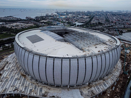 Penampakan Jakarta International Stadium yang Hampir Rampung