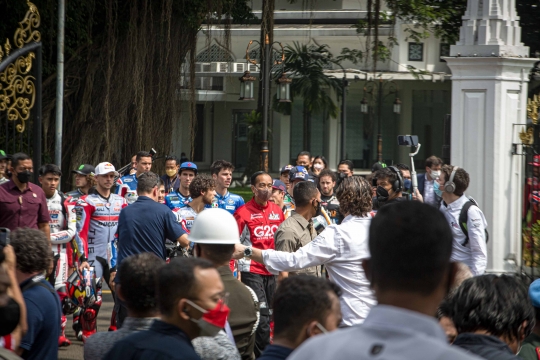 Presiden Jokowi Lepas Parade Pembalap MotoGP