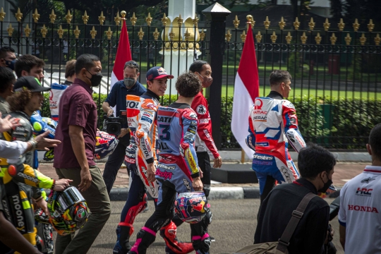 Presiden Jokowi Lepas Parade Pembalap MotoGP