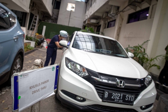 Pemeriksaan Kesehatan Balita Secara Drive Thru