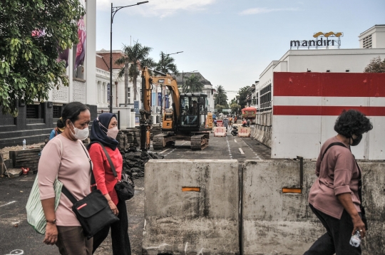 Menengok Progres Revitalisasi Pedestrian Kota Tua