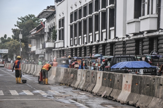 Menengok Progres Revitalisasi Pedestrian Kota Tua