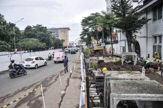 Menengok Progres Revitalisasi Pedestrian Kota Tua