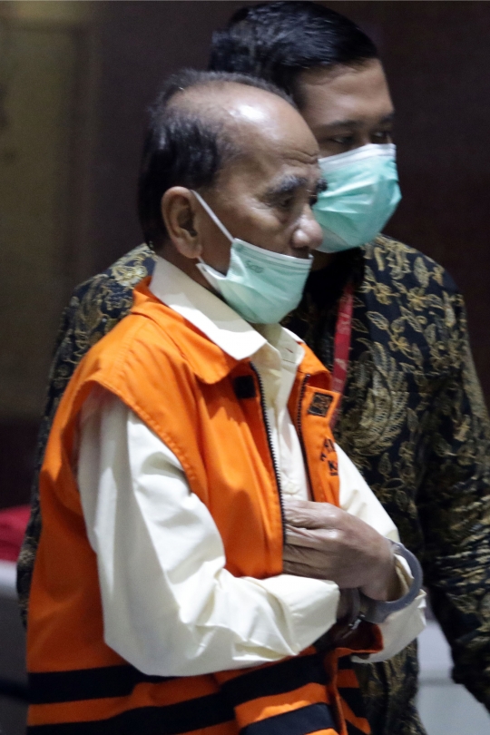 Mantan Gubernur Riau Annas Maamun Kembali Ditahan KPK